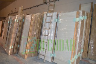 Instalación de puertas en block